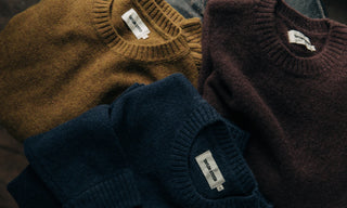 Assortment of Taylor Stitch wool sweaters