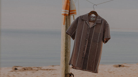 Men's camp collar shirt from Taylor Stitch