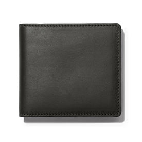 front of The Minimalist Billfold Wallet in Black, Accessories by Taylor Stitch