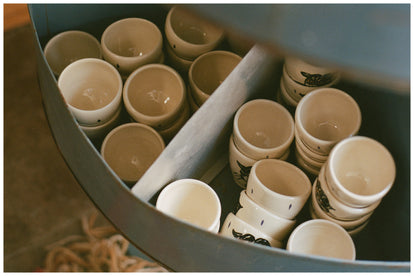 editorial image of ceramics in the kiln