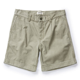 The Matlow Short in Arid Eucalyptus Washed Herringbone - featured image