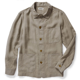 The Ojai Jacket in Arid Eucalyptus Hemp - featured image