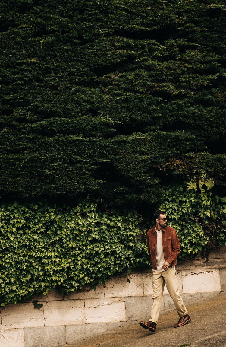 Model wearing The Wyatt Jacket