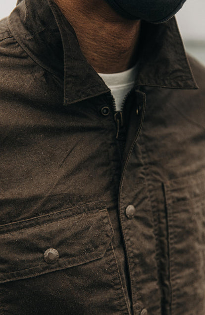 our guy rocking the longshore in maine, cropped shot with text on the right