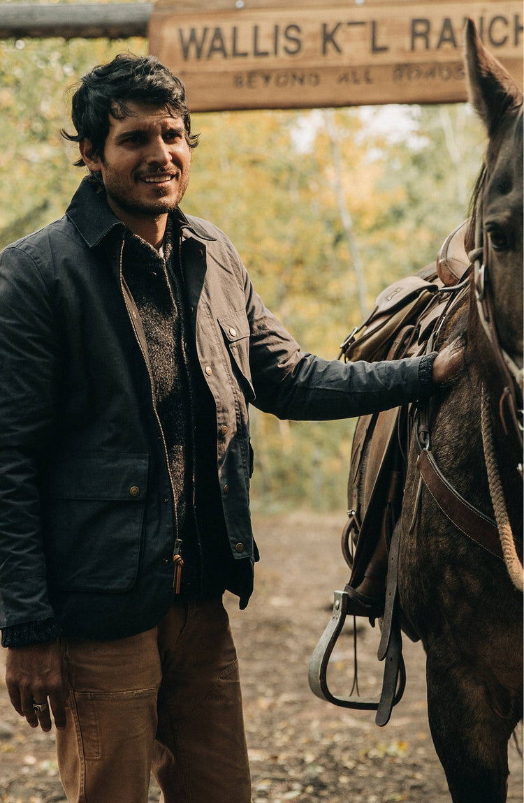 our guy rocking the rover on a horse”