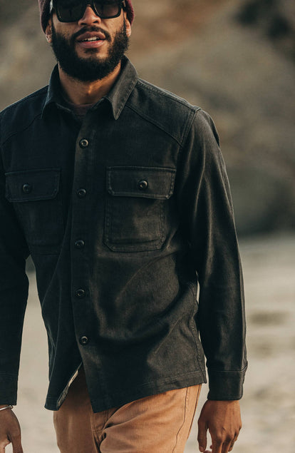 our guy rocking boss duck in California, cropped shot with text on the right