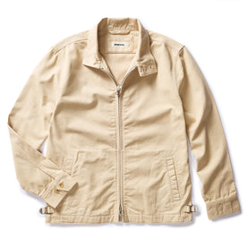 The Flint Jacket in Light Khaki Foundation Twill - featured image