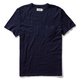 The Organic Cotton Tee in Rinsed Indigo - featured image