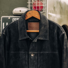 The Ryder Jacket in Dark Navy Suede: Alternate Image 4, Outerwear by Taylor Stitch