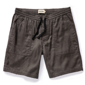 The Apres Trail Short in Granite Double Cloth - featured image