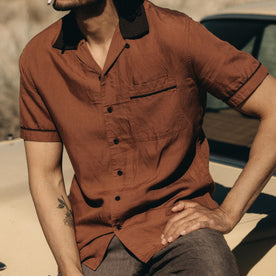 The Palmer Shirt in Dried Guajillo - featured image