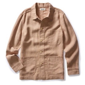 The Ojai Jacket in Chili Stripe Linen - featured image