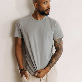 The Organic Cotton Tee in Overcast - featured image