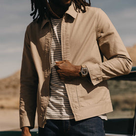 The Shifter Jacket in Baked Soil Canvas - featured image