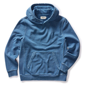 The Apres Hoodie in Washed Indigo Terry - featured image