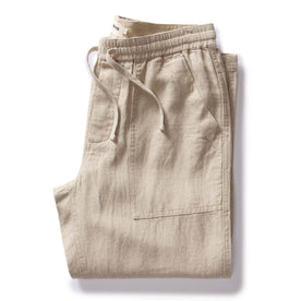 The Breakwater Pant in Natural Herringbone - featured image