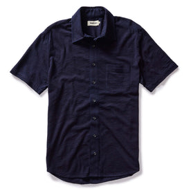 The Short Sleeve California in Rinsed Indigo Slub - featured image