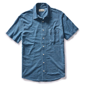 The Short Sleeve California in Washed Indigo Slub - featured image