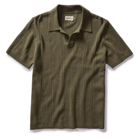 The Valencia Sweater Polo in Cilantro Rib - featured image