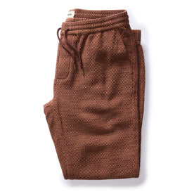 The Apres Pant in Black Cherry Sashiko - featured image