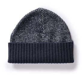 flatlay of The Headland Beanie in Dark Navy, Accessories by Taylor Stitch