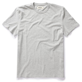 The Organic Cotton Tee in Heather Grey - featured image