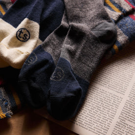 The Merino Sock in Charcoal - featured image