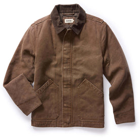 The Workhorse Jacket in Aged Penny Chipped Canvas - featured image