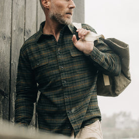 The Yosemite Shirt in Dark Forest Plaid - featured image