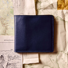 The Minimalist Billfold Wallet in Navy - featured image