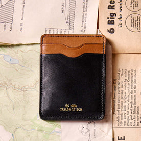 The Minimalist Wallet in Black - featured image