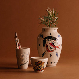 The Tough Luck Tumbler with various ceramic pieces, Accessories by Taylor Stitch