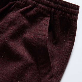 material shot of the pocket on The Breakwater Pant in Nutmeg Donegal, Bottoms by Taylor Stitch