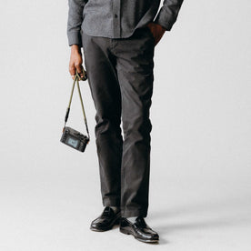 The Democratic Foundation Pant in Organic Faded Black - featured image