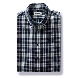 The Jack in Rinsed Indigo Plaid - featured image