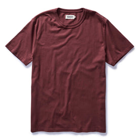 The Organic Cotton Tee in Dried Cherry - featured image