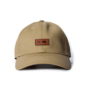 The Pathfinder Cap in Khaki Dry Wax - featured image