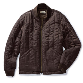 The Able Jacket in Soil Quilted Nylon - featured image