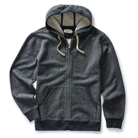 The Apres Zip Hoodie in Graphite French Terry Twill - featured image