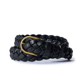 The Braided Belt in Black - featured image