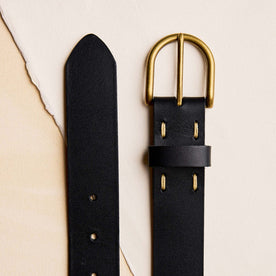 The Foundation Belt in Black - featured image