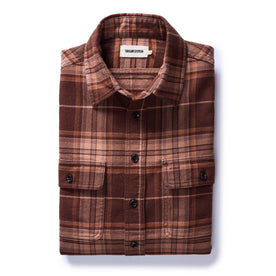 The Ledge Shirt in Chestnut Plaid - featured image