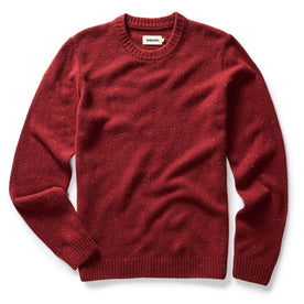 The Lodge Sweater in Bonfire Donegal - featured image