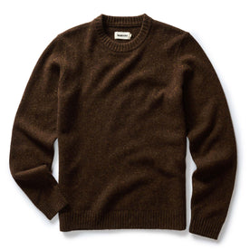 The Lodge Sweater in Timber Donegal - featured image