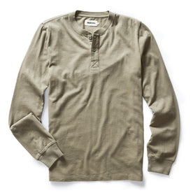 The Organic Cotton Henley in Sage - featured image