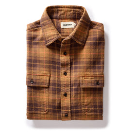 The Ledge Shirt in Tarnished Brass Plaid - featured image