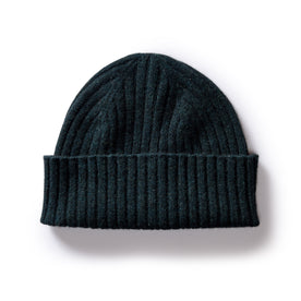 The Rib Beanie in Dark Spruce - featured image