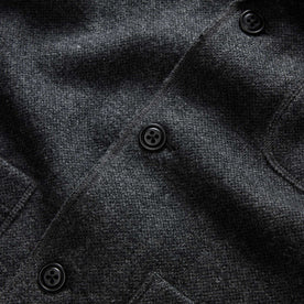 The Evans Blazer in Charcoal Birdseye Wool: Alternate Image 7, Knits by Taylor Stitch