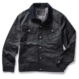 The Long Haul Jacket in Coal Waxed Canvas - featured image