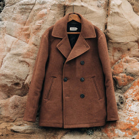 The Mariner Coat in Tarnished Copper Wool: Alternate Image 5, Outerwear by Taylor Stitch